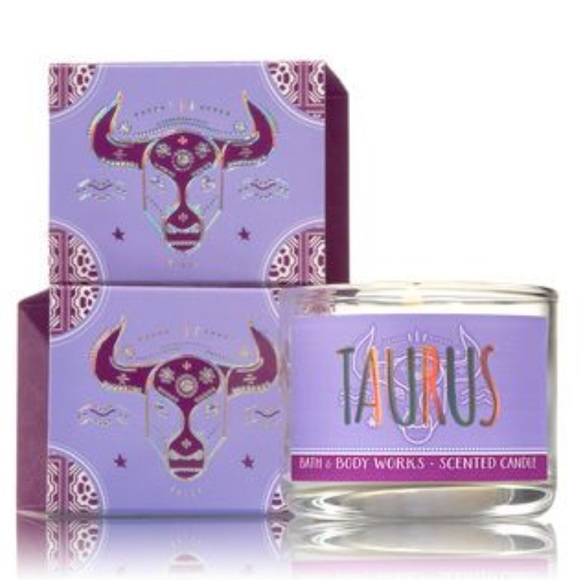 Bath & Body Works Accents Bath Body Works Mini Zodiac Candle Taurus